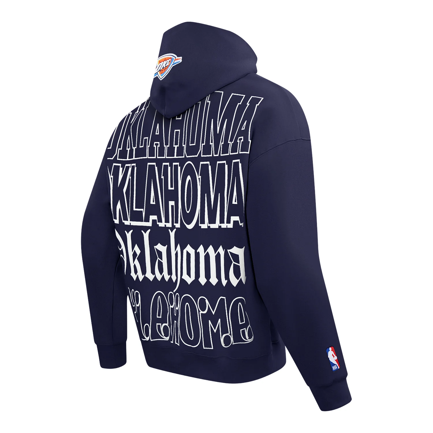 OKC Thunder Pro Standard Repeat Billboard Sweatshirt - Image 7