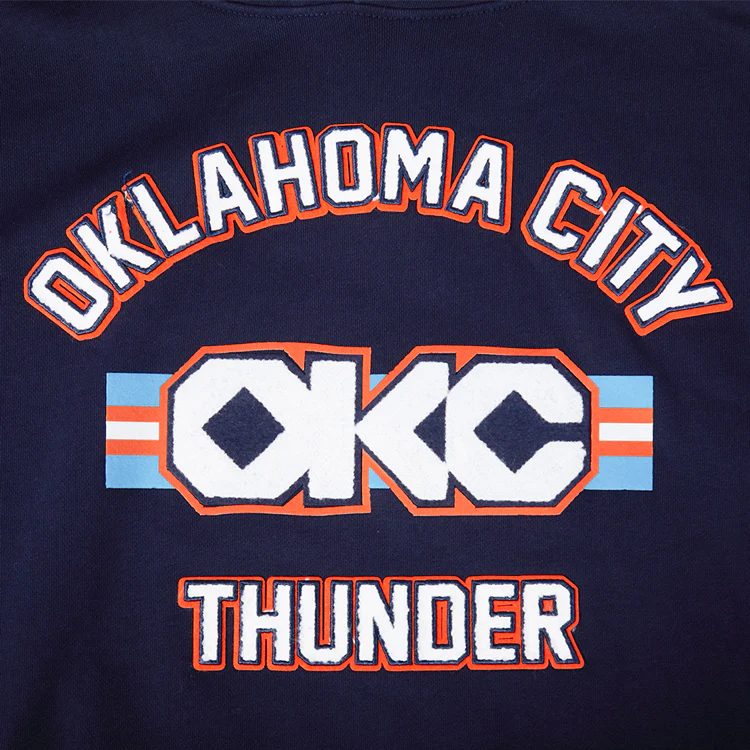 2025-26 CITY EDITION OKC THUNDER PRO STANDARD FLEECE SWEATSHIRT - Image 6