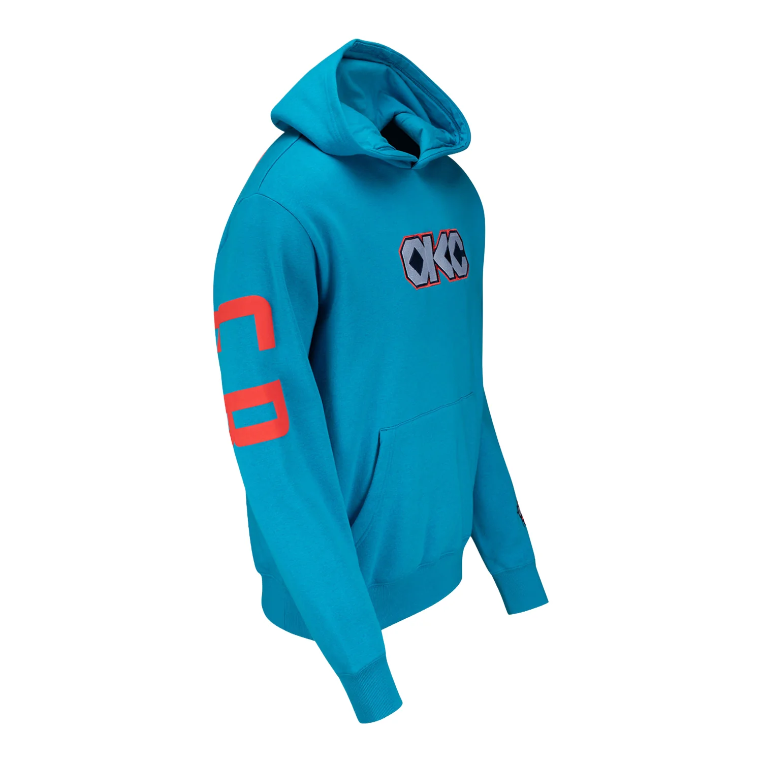 OKC Thunder Native Bold Wordmark Hooded Sweatshirt - Image 3