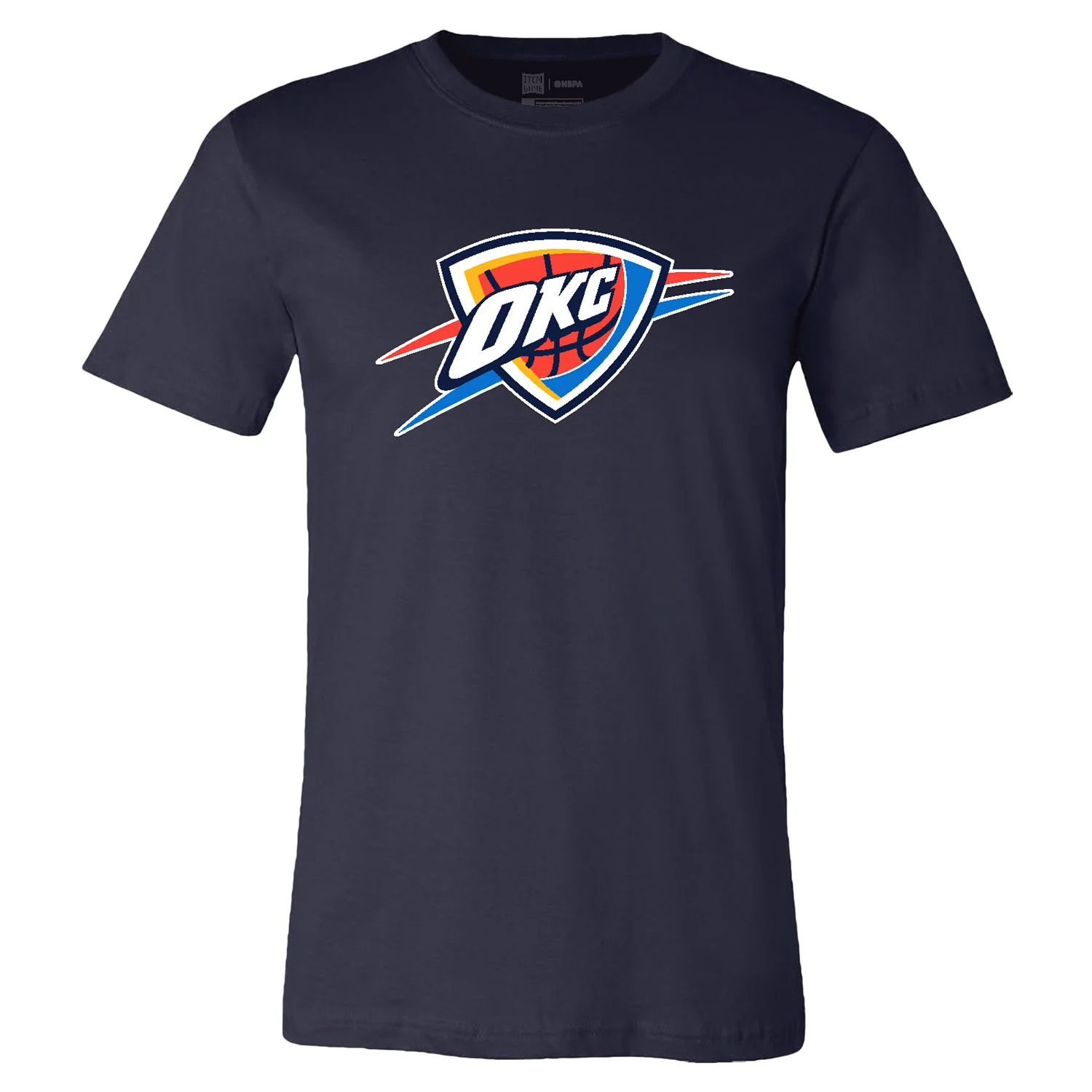 OKC THUNDER AARON WIGGINS NAME & NUMBER T-SHIRT - Image 2