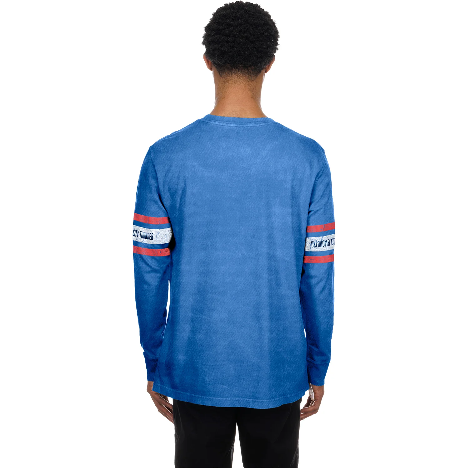 OKC Thunder New Era Washed Long Sleeve T-Shirt - Image 2