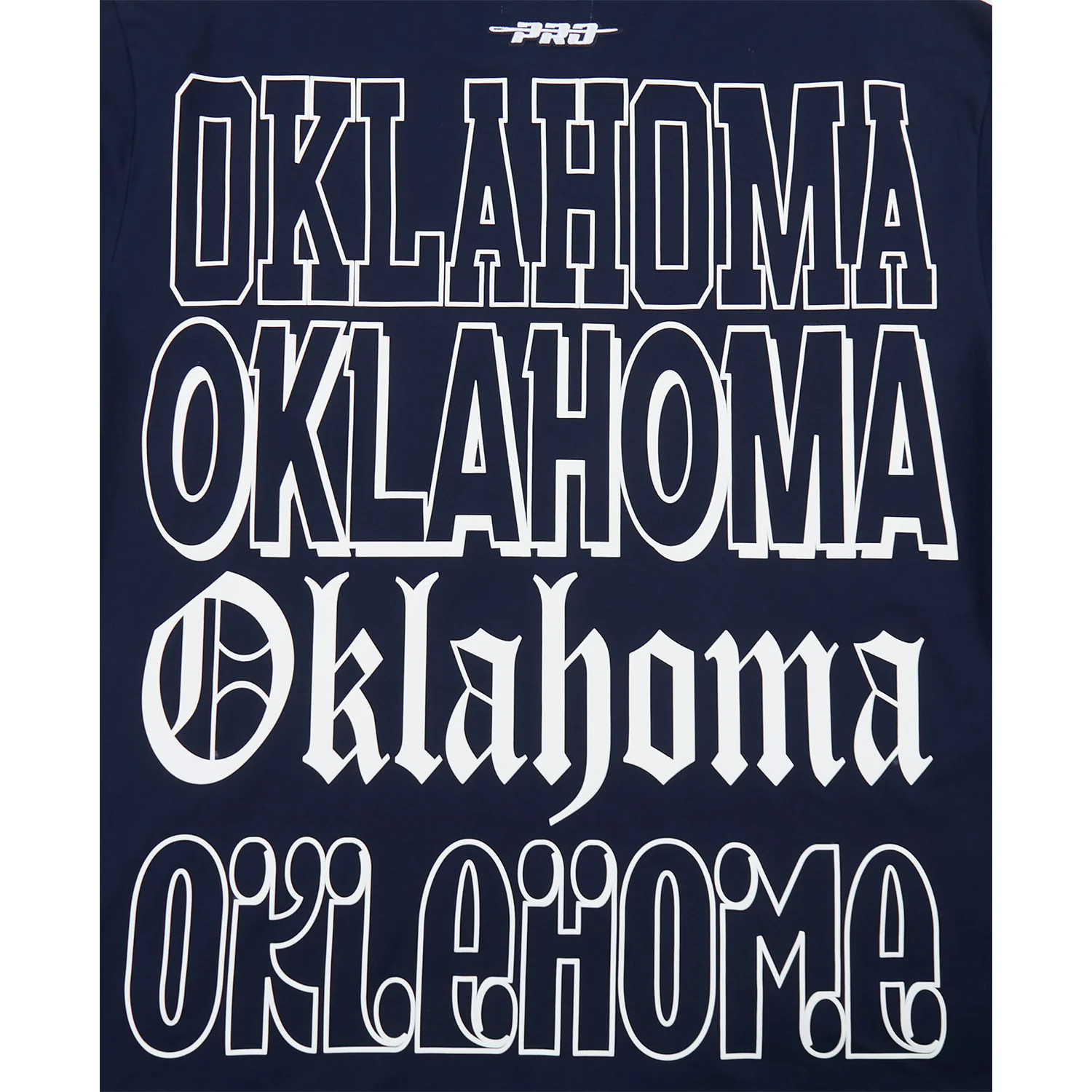 OKC Thunder Pro Standard Repeat Billboard T-Shirt - Image 6