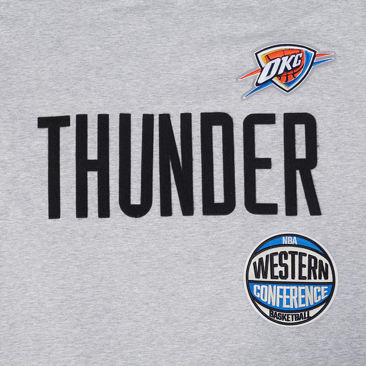 OKC THUNDER PRO STANDARD MODERN ORIGINALS GREY T-SHIRT - Image 7