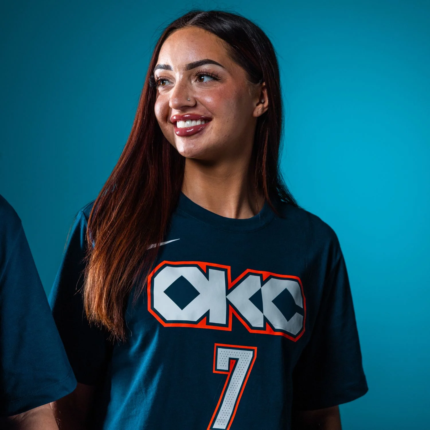 2025-26 CITY EDITION OKC THUNDER NIKE CHET HOLMGREN N&N T-SHIRT - Image 3
