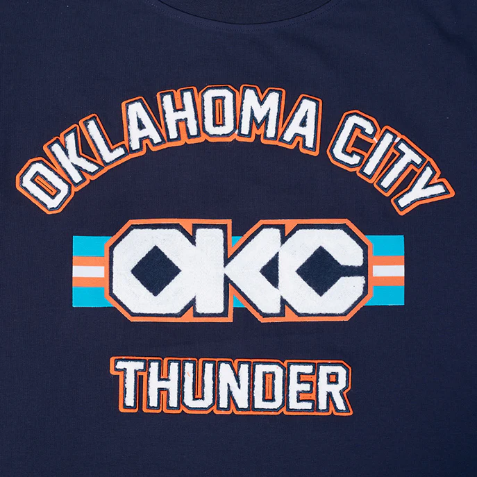 2025-26 CITY EDITION OKC THUNDER PRO STANDARD T-SHIRT - Image 4