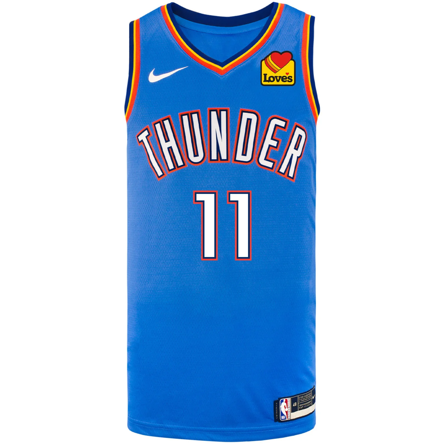OKLAHOMA CITY THUNDER ISAIAH JOE ICON SWINGMAN JERSEY - 2025-26 - Image 3