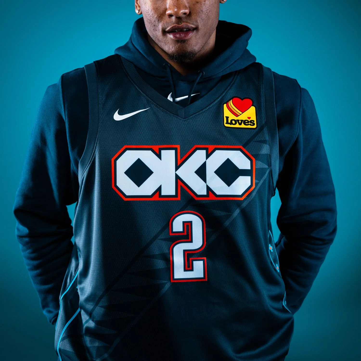 2025-26 OKLAHOMA CITY THUNDER SHAI GILGEOUS-ALEXANDER CITY EDITION SWINGMAN JERSEY - Image 3