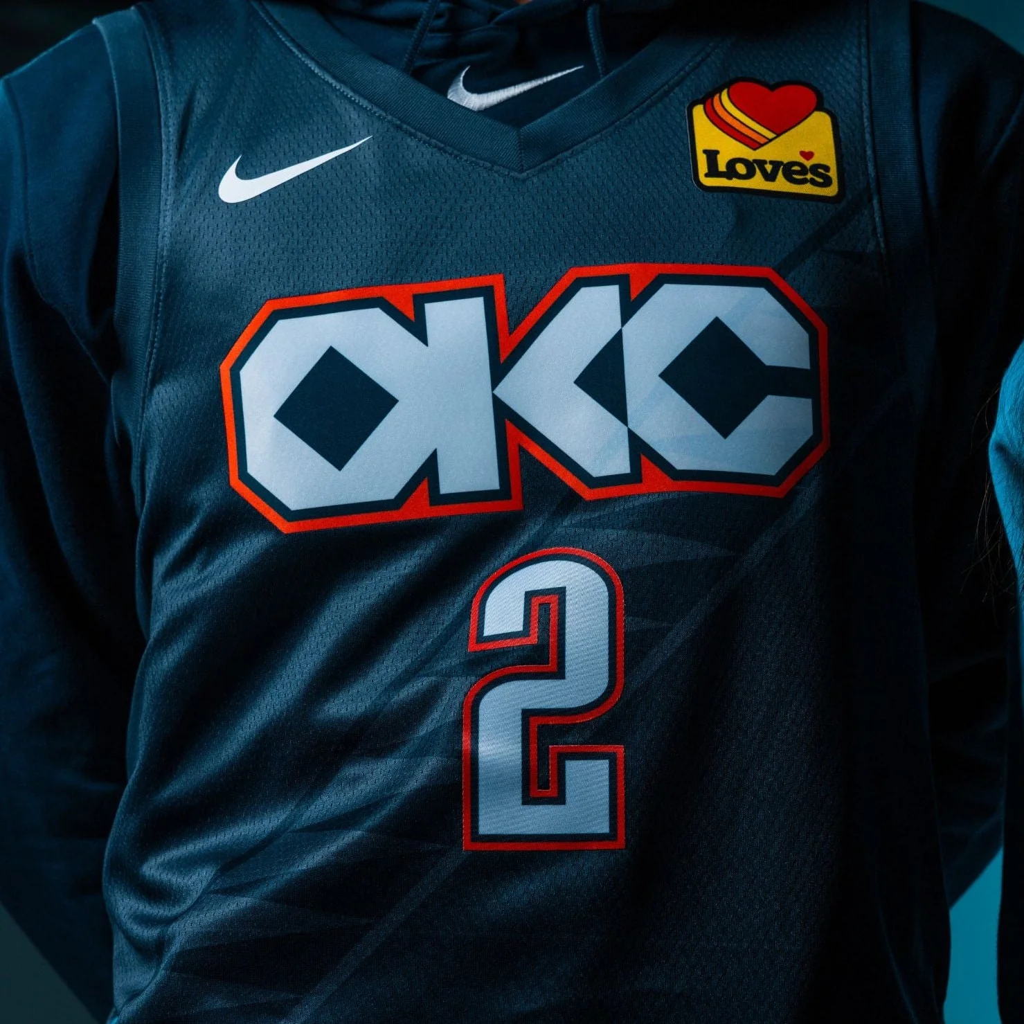 2025-26 OKLAHOMA CITY THUNDER SHAI GILGEOUS-ALEXANDER CITY EDITION SWINGMAN JERSEY - Image 4