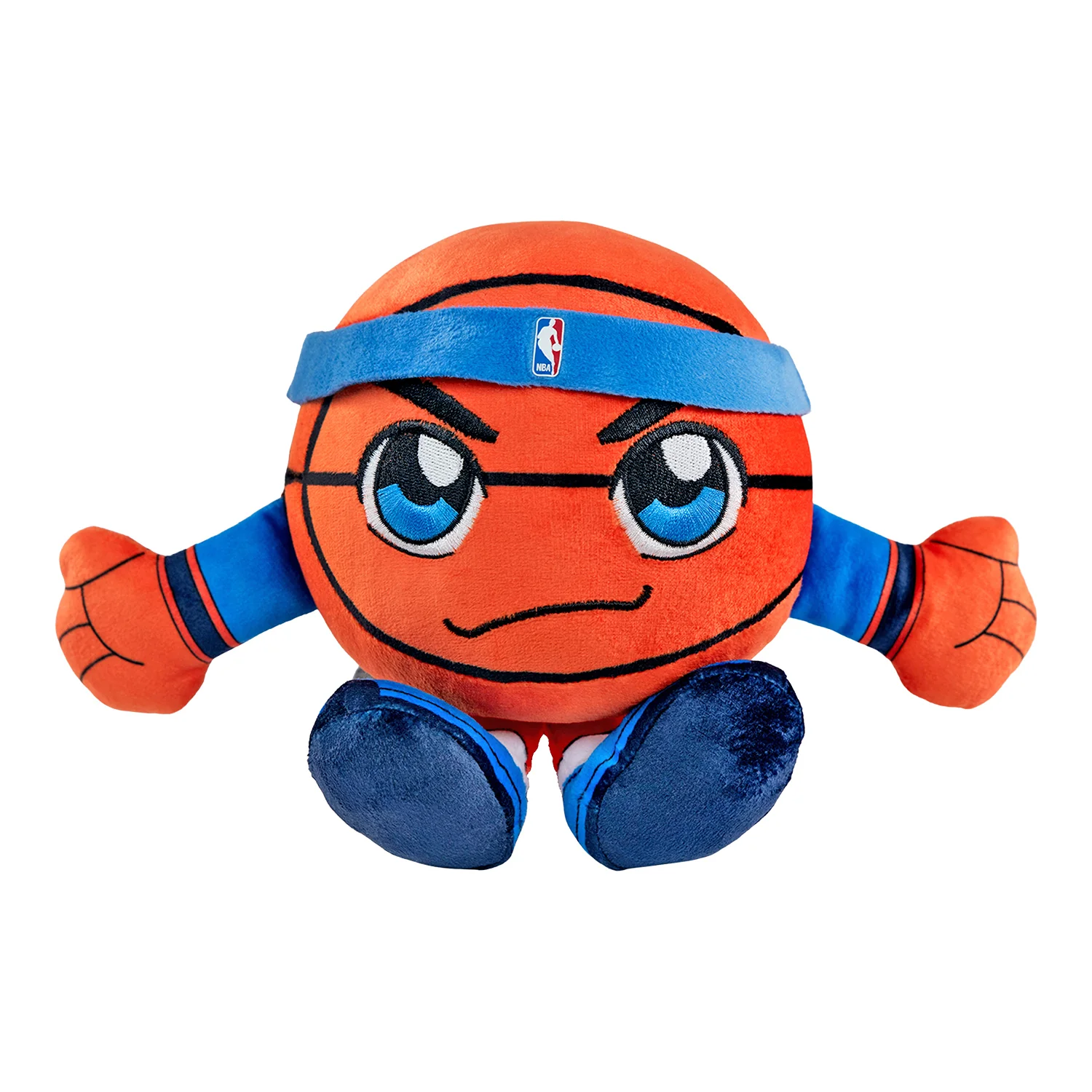 OKLAHOMA CITY THUNDER UNCANNY BRANDS 6" SITTING BASKETBALL PLUSH - Image 3
