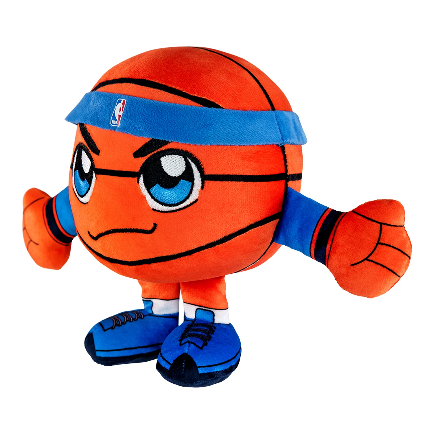 OKLAHOMA CITY THUNDER UNCANNY BRANDS 6" SITTING BASKETBALL PLUSH - Image 4