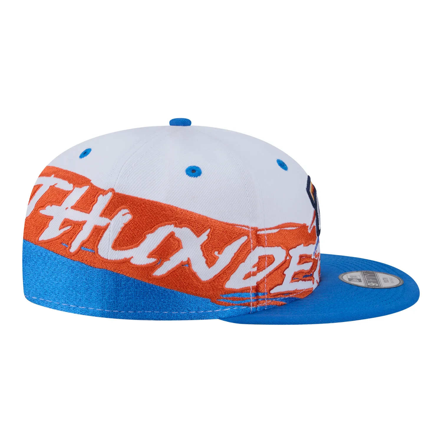 Youth OKC Thunder New Era 9Fifty Swept Snap Hat - Image 3