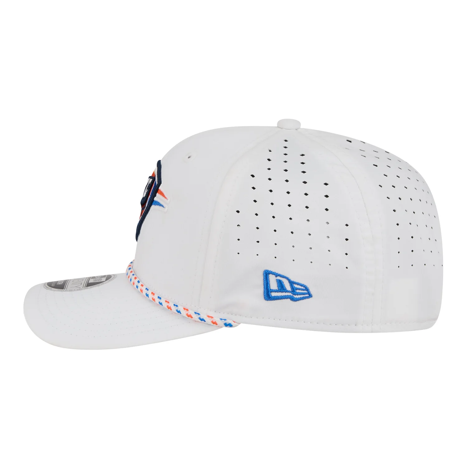 Toddler OKC Thunder New Era 9Seventy Stretch Snap Rope White Hat - Image 4