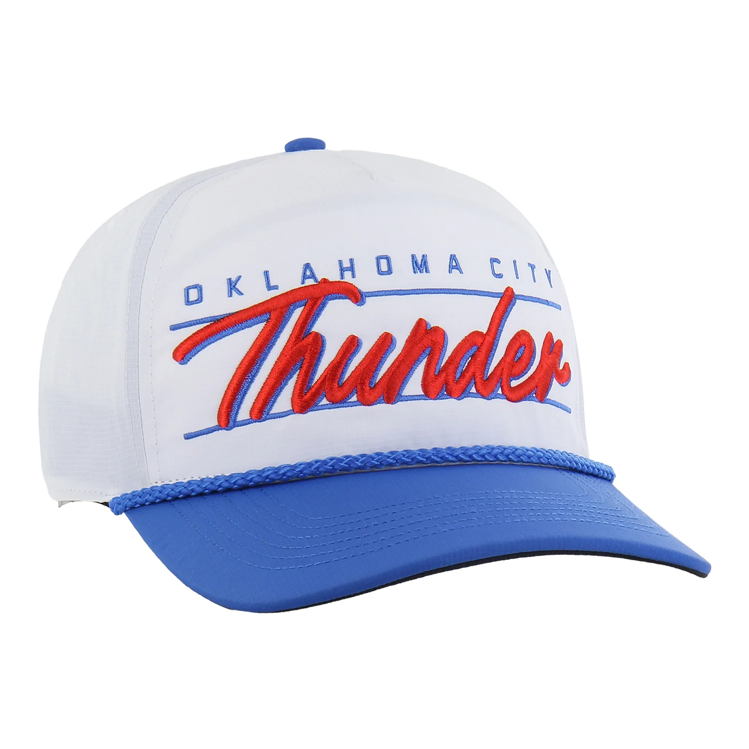 Youth OKC Thunder 47 Brand Condor Script Hitch Hat - Image 3