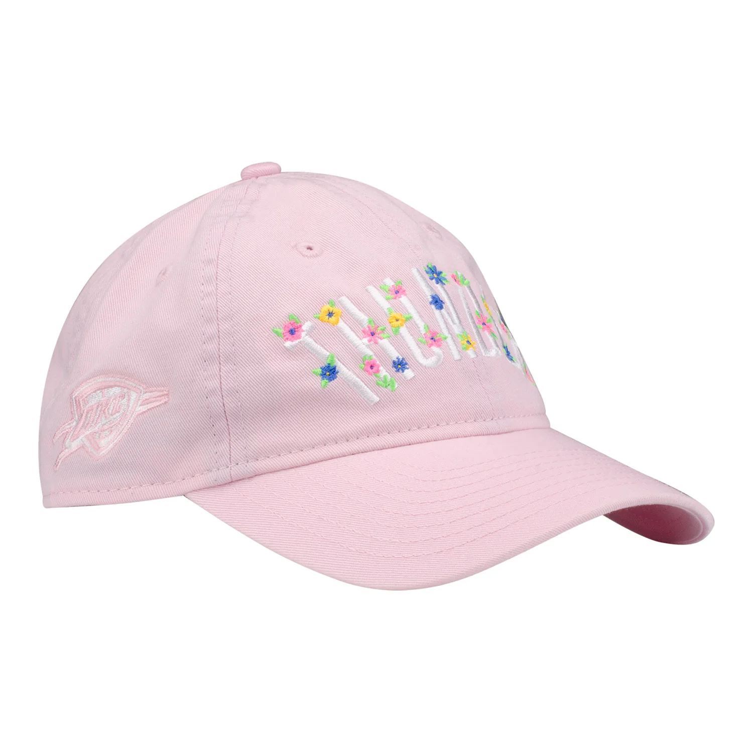 YOUTH OKC THUNDER NEW ERA 920 FLORAL ADJUSTABLE HAT - Image 3