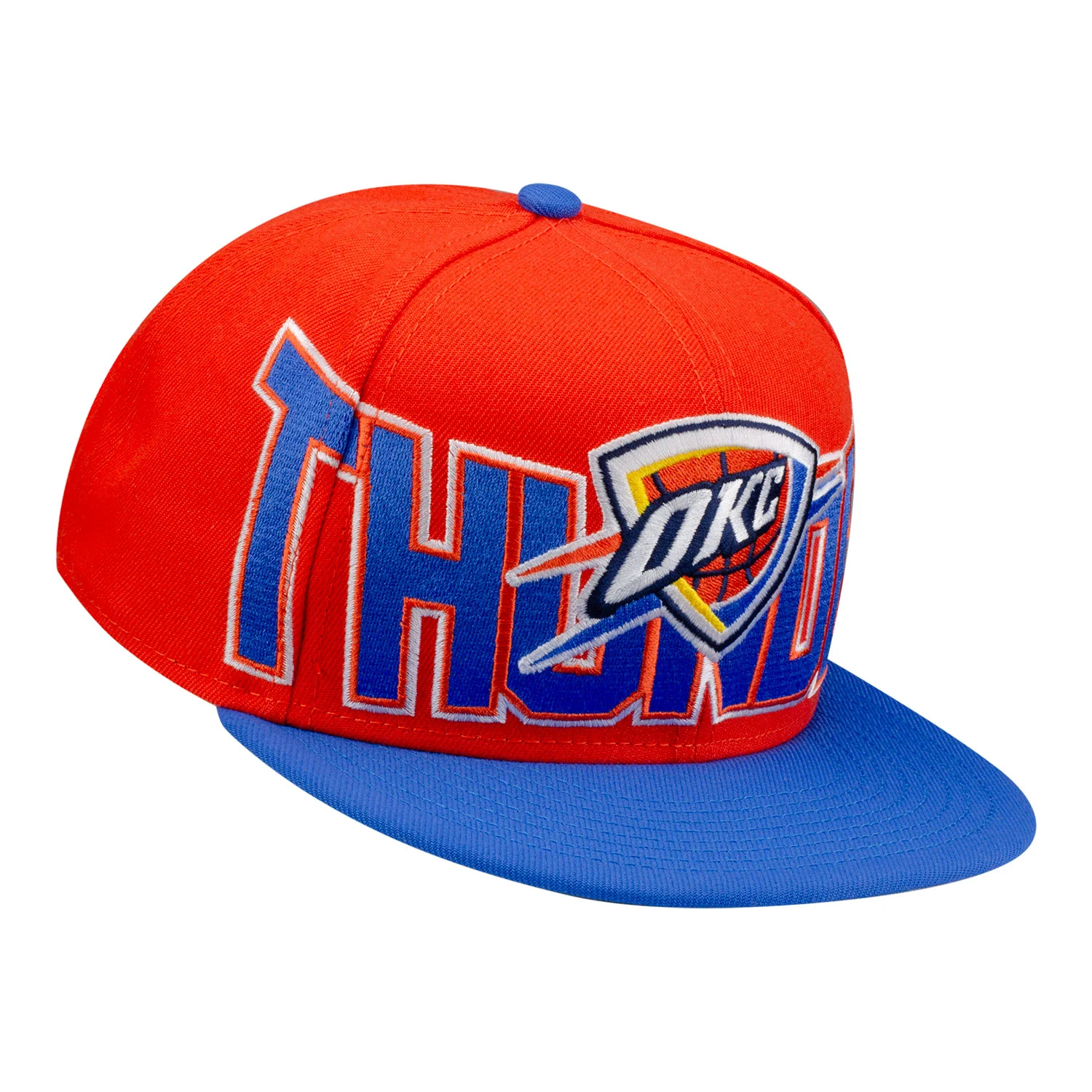 YOUTH OKC THUNDER NEW ERA 950 SATIN WORDMARK SNAPBACK - Image 3
