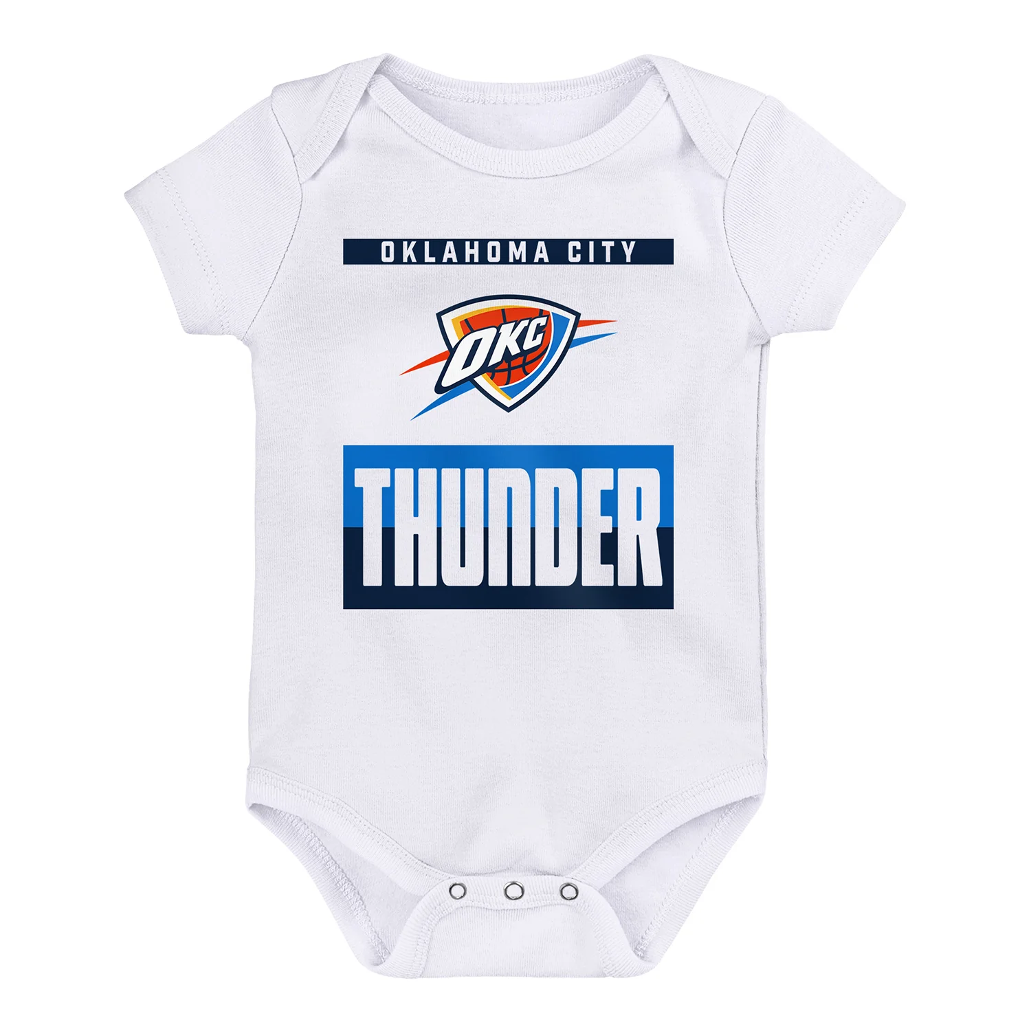 Infant Oklahoma City Thunder 2-Pack Huddle & Cuddle Onesies - Image 3