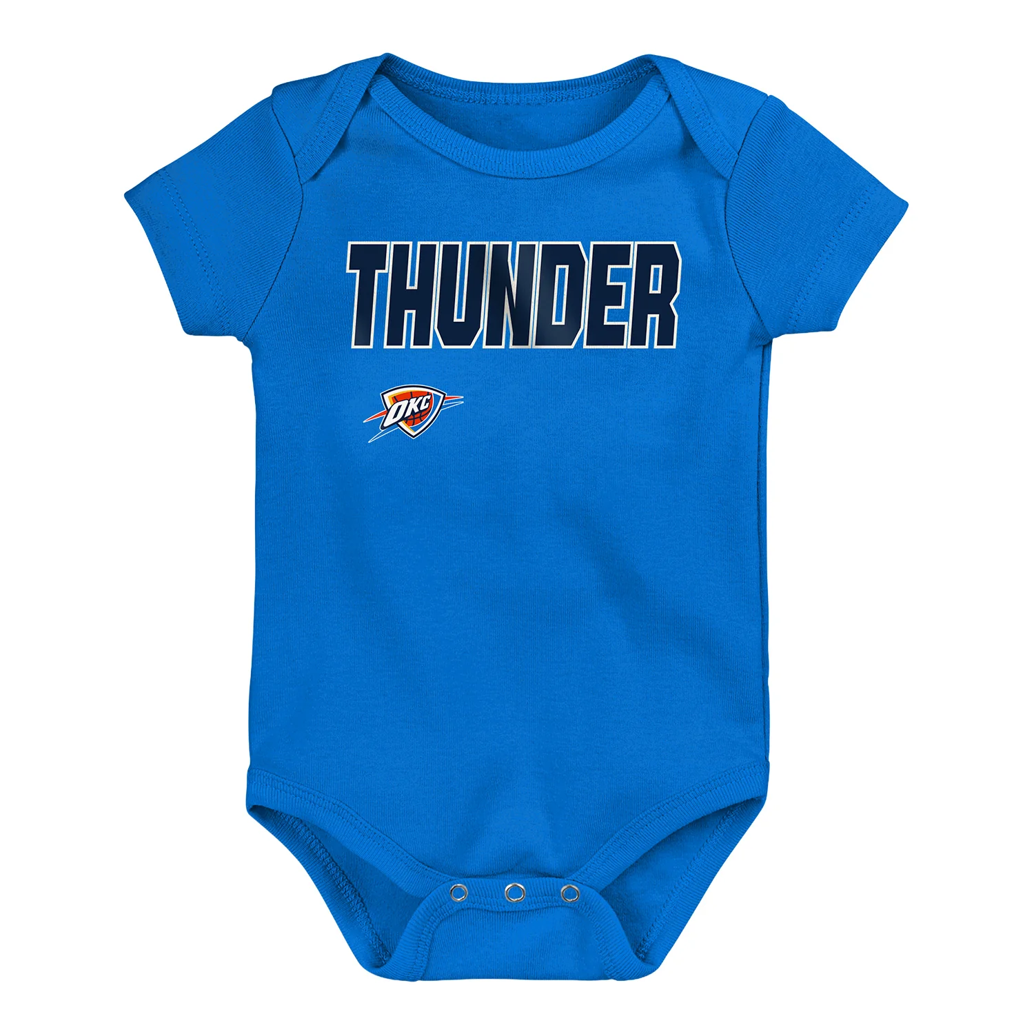 Infant OKC Thunder Outerstuff Littlest Player 3-Pack Onesie Set - Image 3
