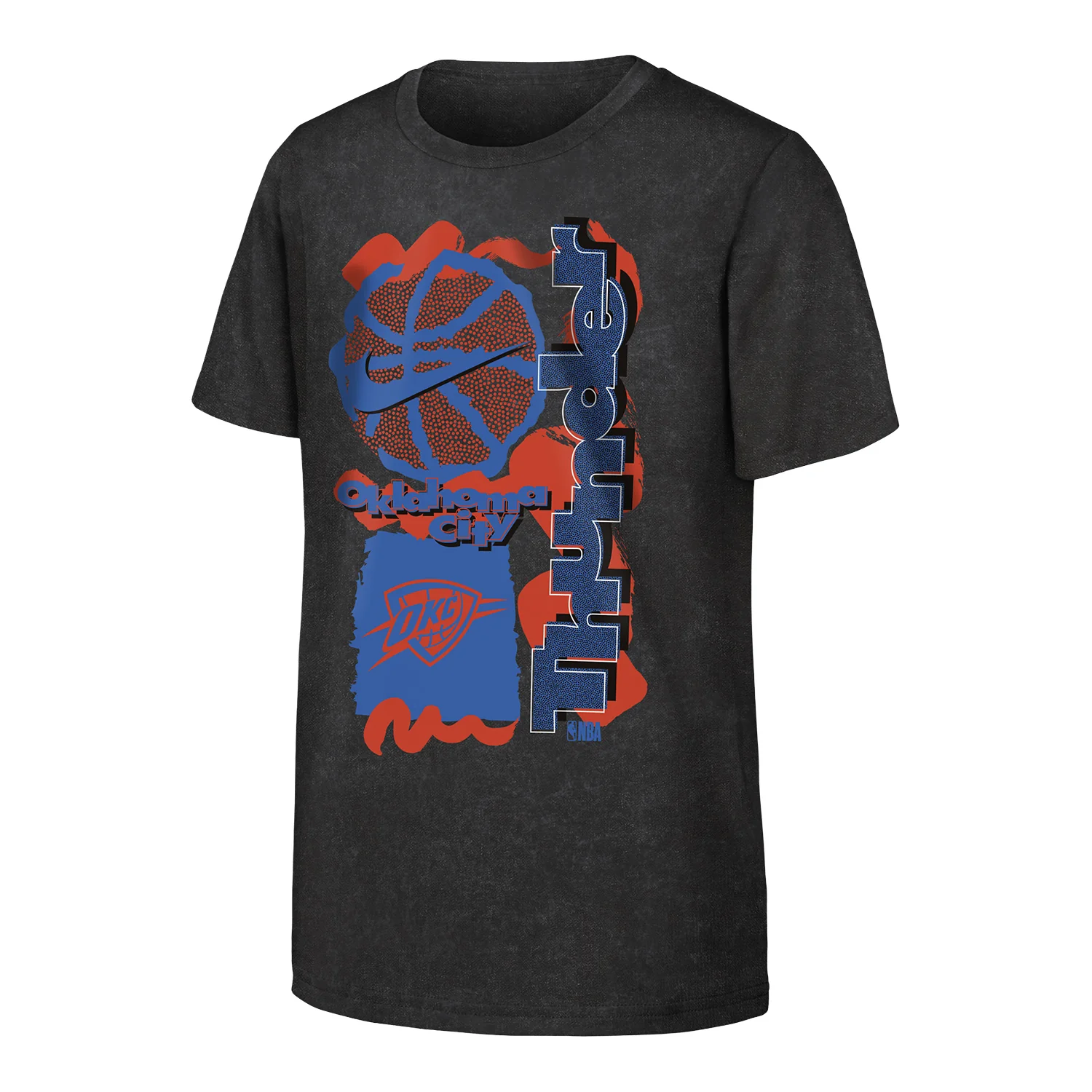 Youth Oklahoma City Thunder Nike Vintage Courtside T-shirt