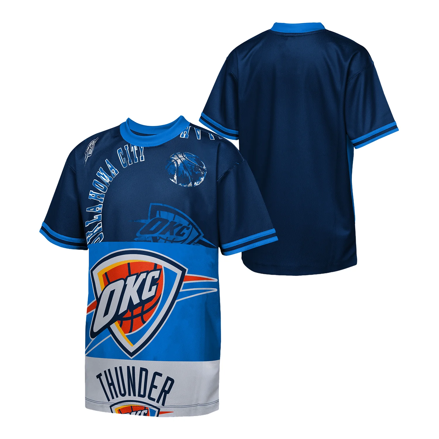Youth Oklahoma City Thunder Ball Handler Shooter T-Shirt - Image 3