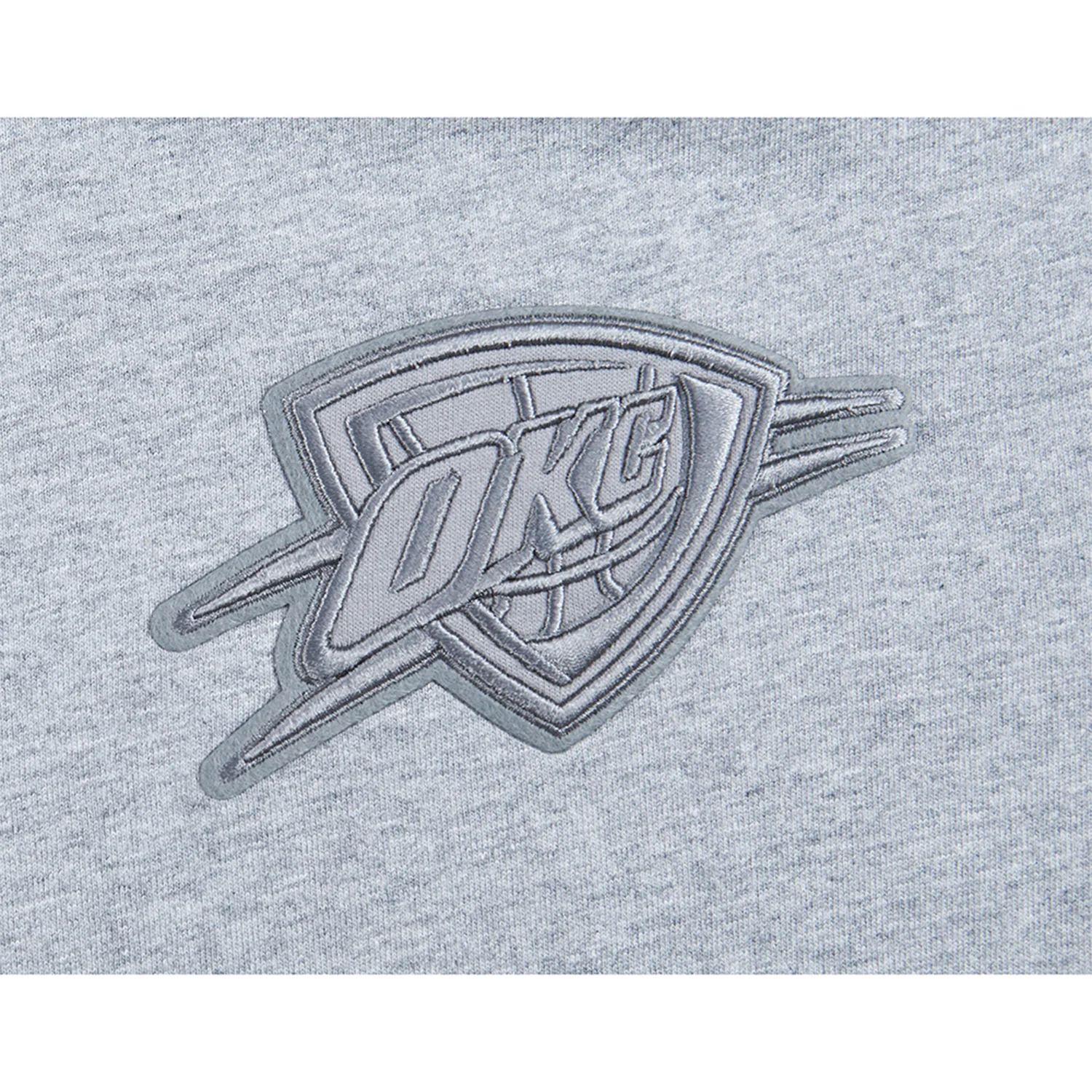 Youth Oklahoma City Thunder Pro Standard Tonal French Terry T-Shirt - Image 7