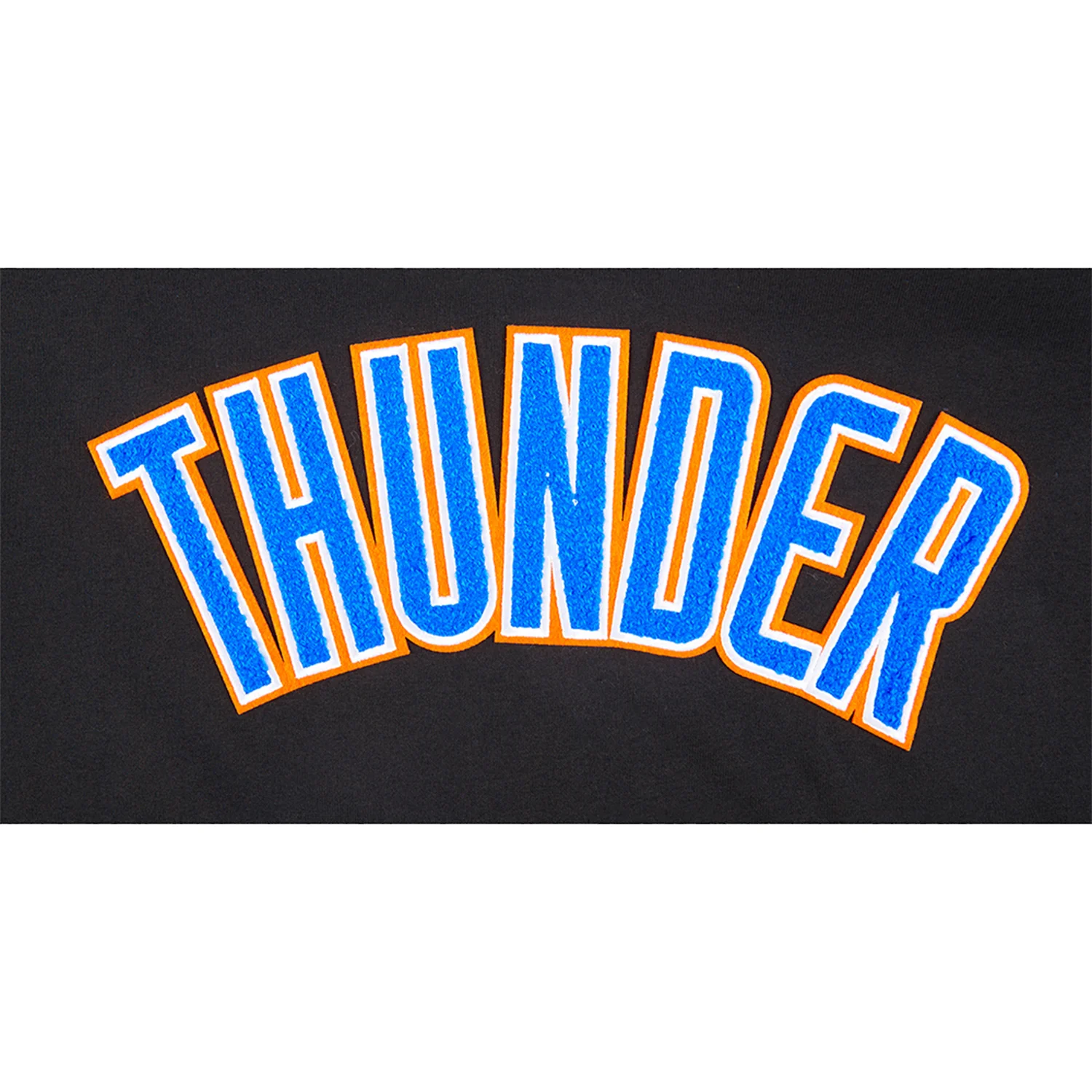 Youth Oklahoma City Thunder Classic Striped Ribbed T-Shirt - Image 6