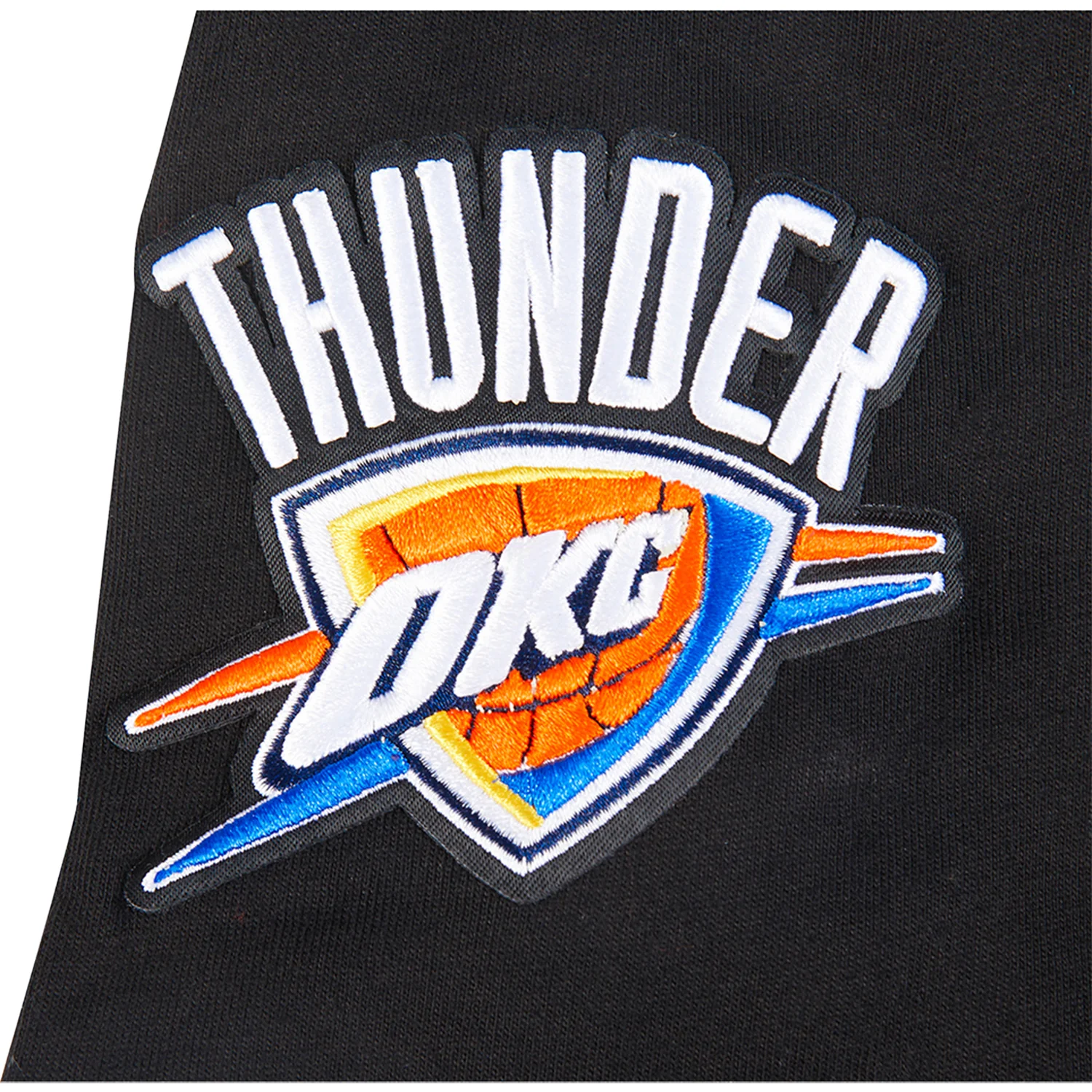 Youth Oklahoma City Thunder Classic Striped Ribbed T-Shirt - Image 7