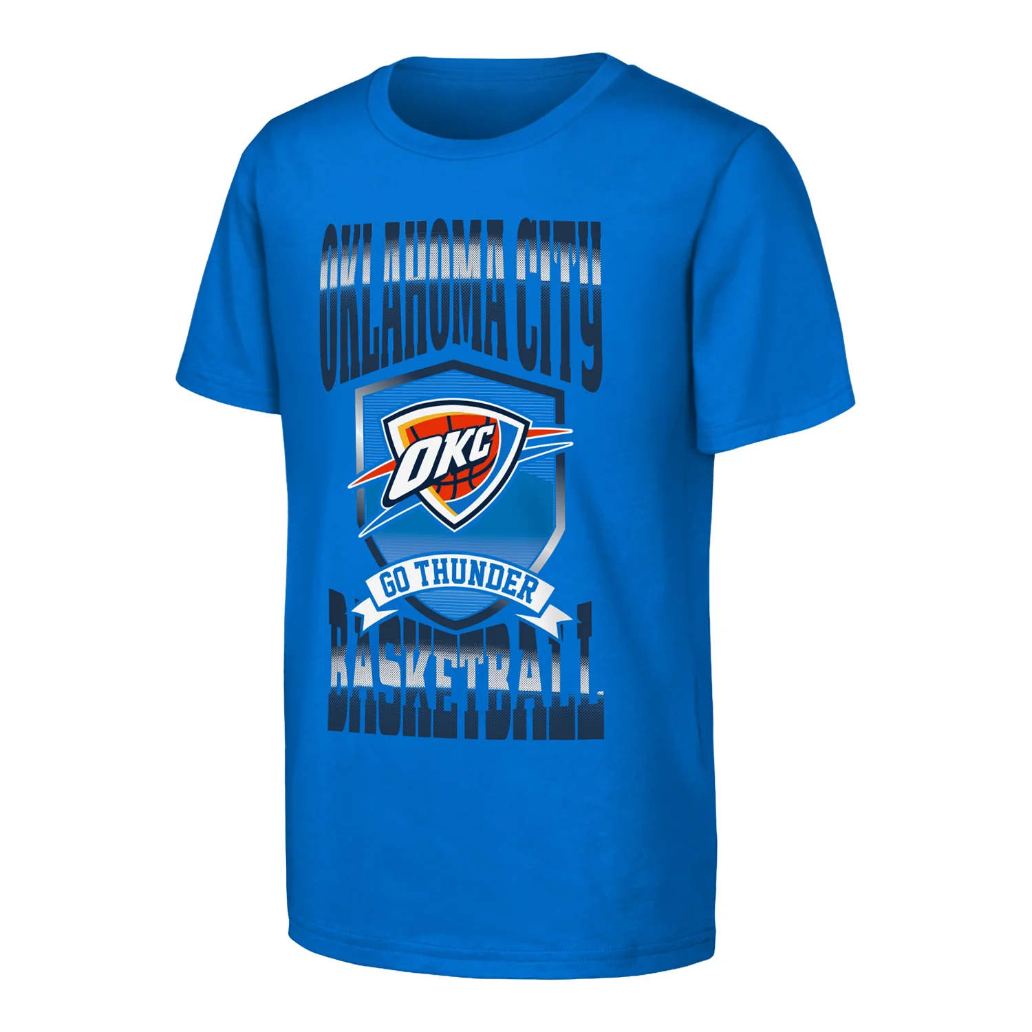 Youth OKC Thunder Outerstuff Big Shield T-Shirt