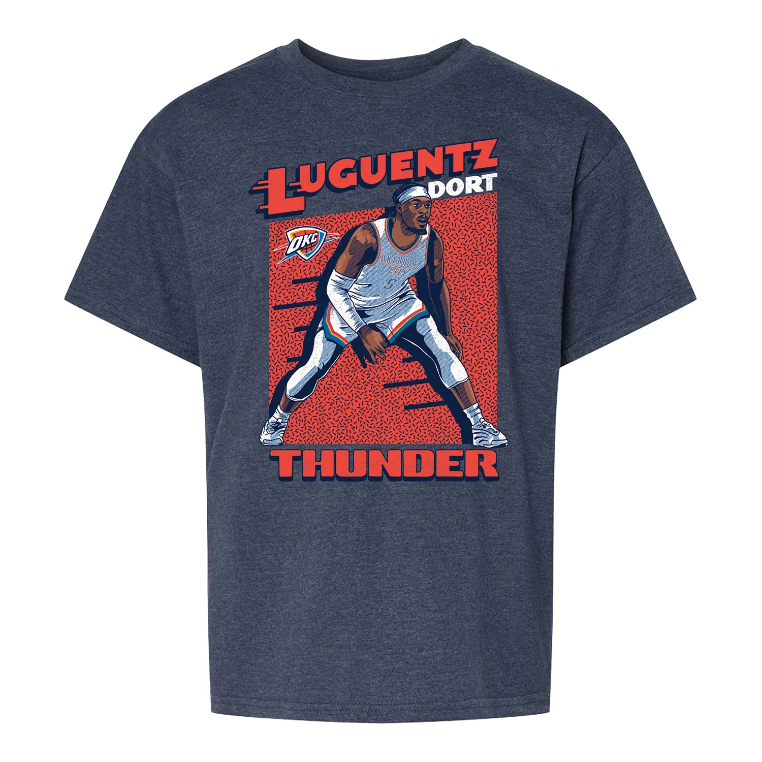 Youth Oklahoma City Thunder Lu Dort Action T-Shirt