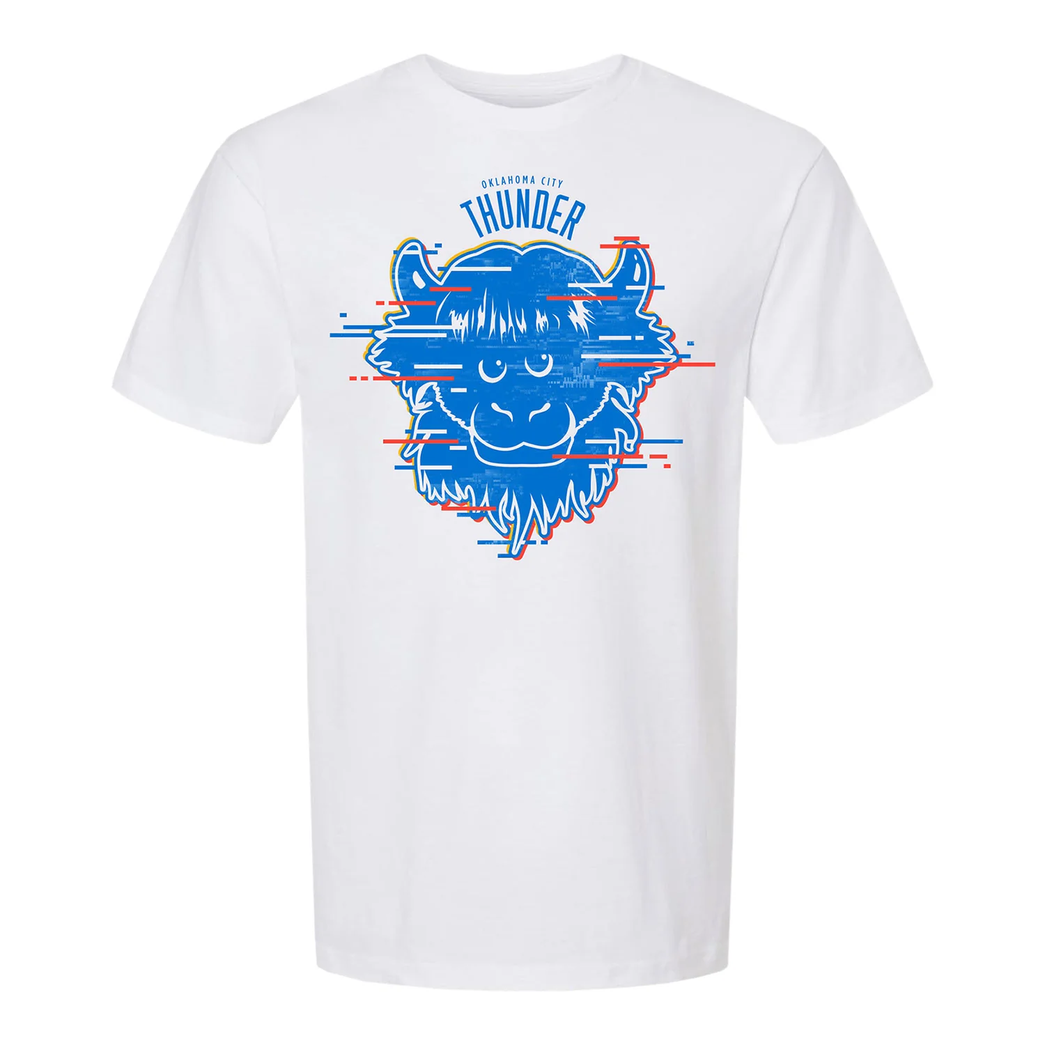 Youth OKC Thunder Rumble Glitch T-Shirt