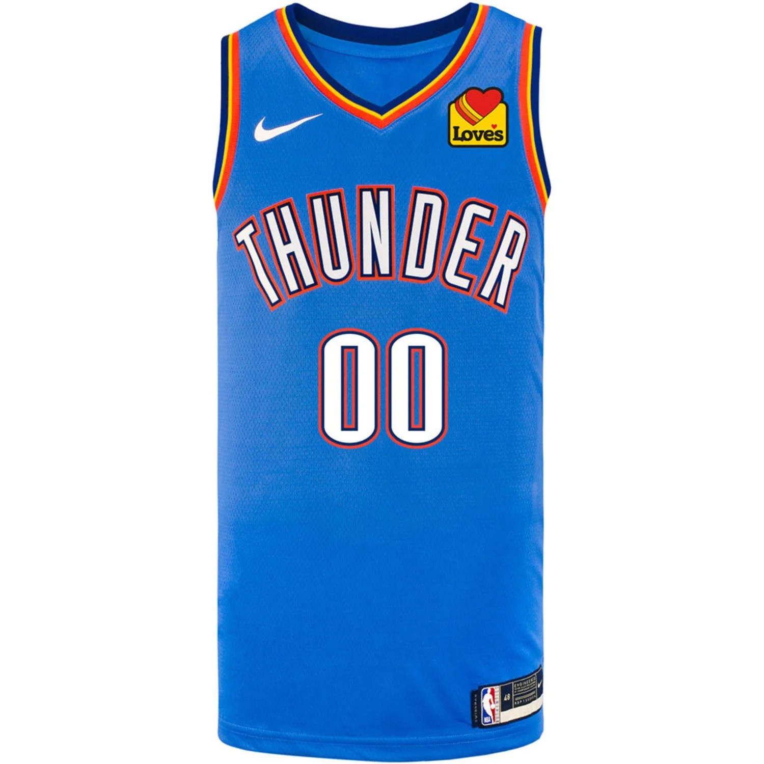 OKLAHOMA CITY THUNDER CUSTOM ICON SWINGMAN JERSEY - 2025-26 - Image 3